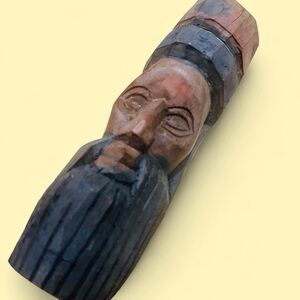 Jamaican Wood Carved Tiki Totem Sculpture Vintage 1960’s